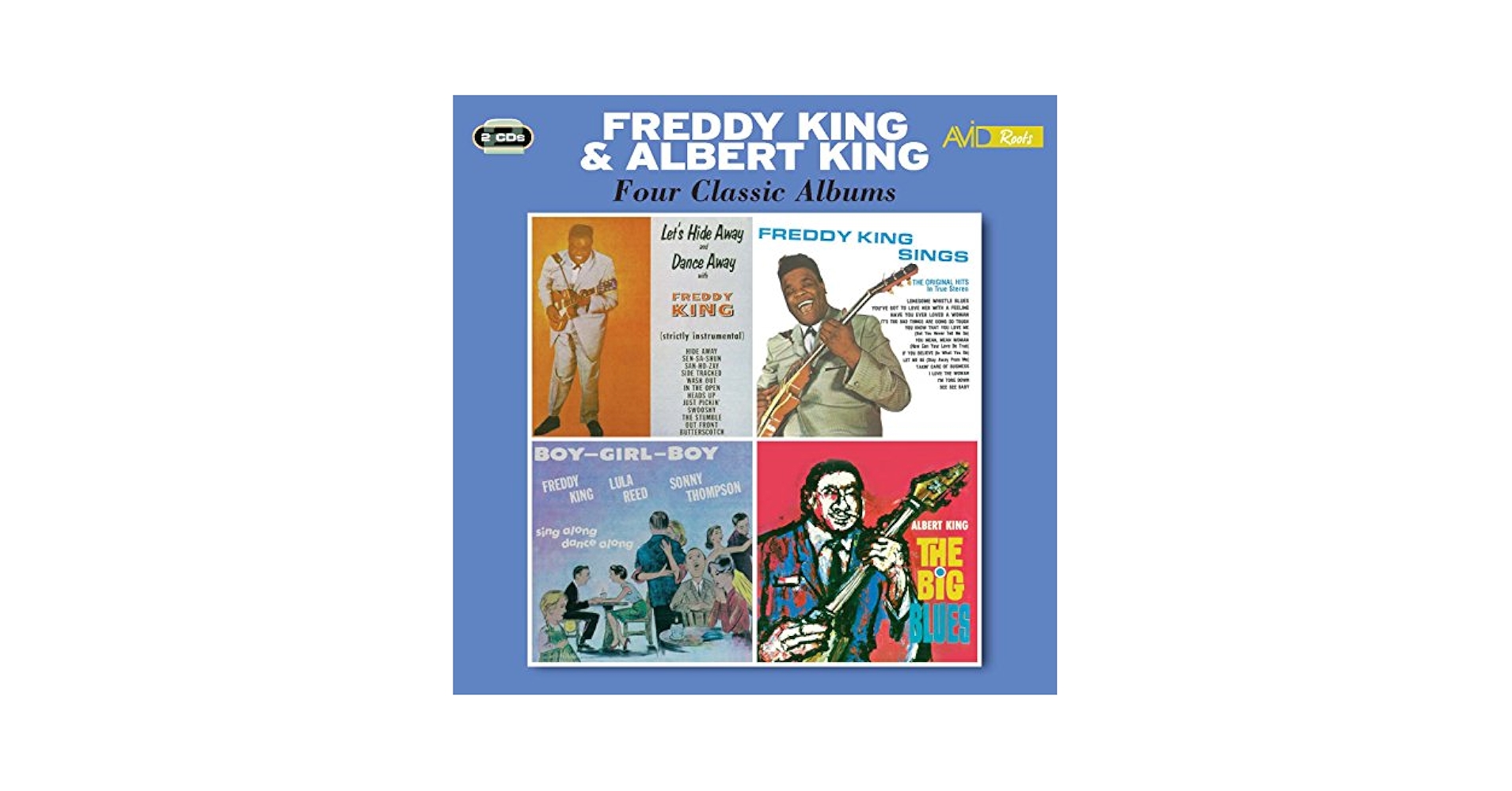 Freddie King - Let's Hide Away & Dance Away / Sings / Boy